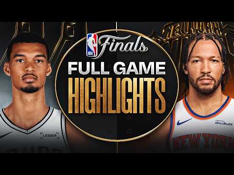 #2 SPURS at #3 KNICKS | FULL GAME 4 HIGHLIGHTS | June 10, 2026