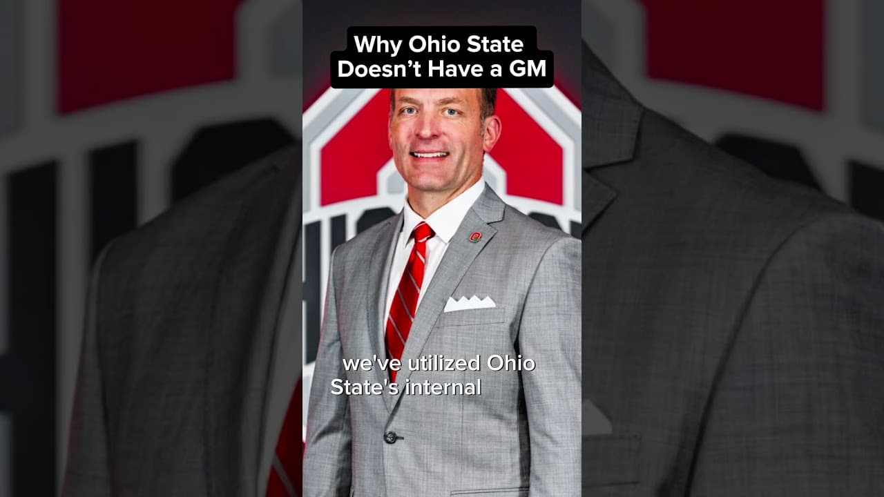 Why Ohio State Doesn’t Have a GM 😳