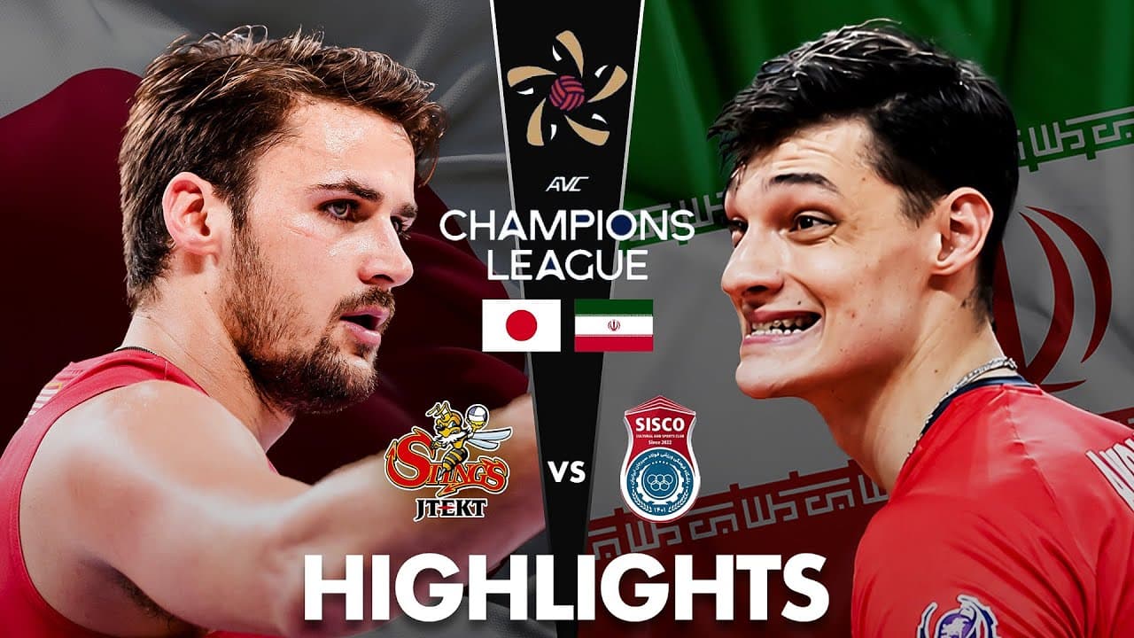 Stings Aichi 🇯🇵 vs Foolad Sirjan 🇮🇷 | Highlights | AVC Champions League 2026