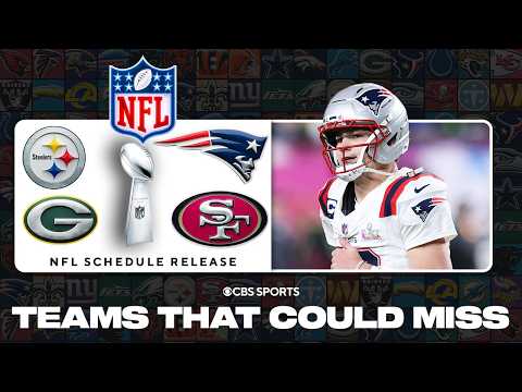 4 teams that made the playoffs that can MISS this season | 2026 NFL Schedule Release