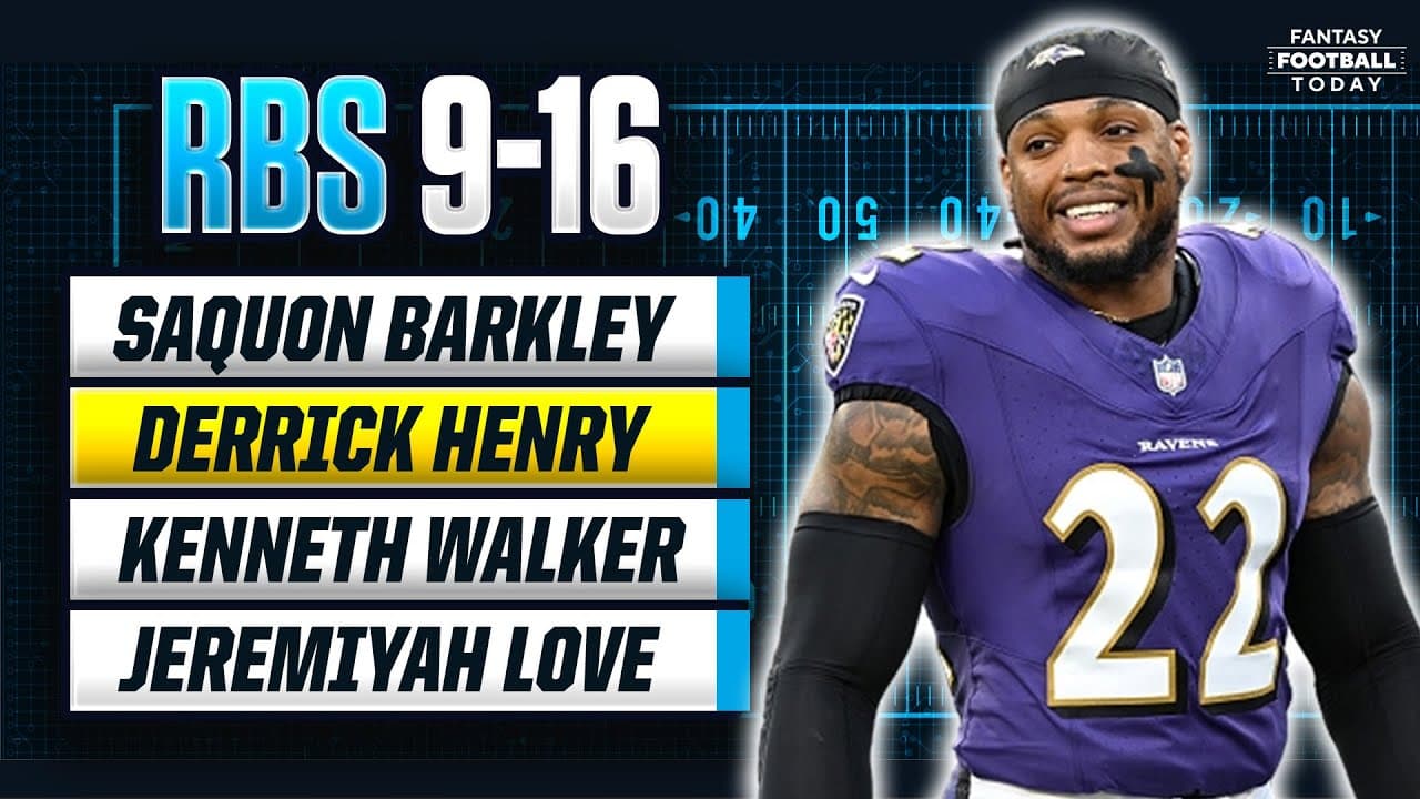Pros & Cons of Running Backs Ranked 9-16! Round 2-3 Breakdown! | 2026 Fantasy Football Advice