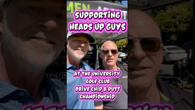 We love how golf has the power to give back 💕⛳️💕 #mensmentalhealthawareness
