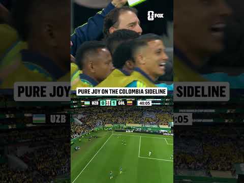 The emotions are flowing for Néstor Lorenzo 🇨🇴