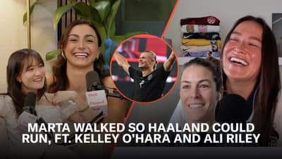 Messi Makes History, A’ja’s Pride Cake, and Haaland’s Half-Bun ft. Kelley O’Hara and Ali Riley