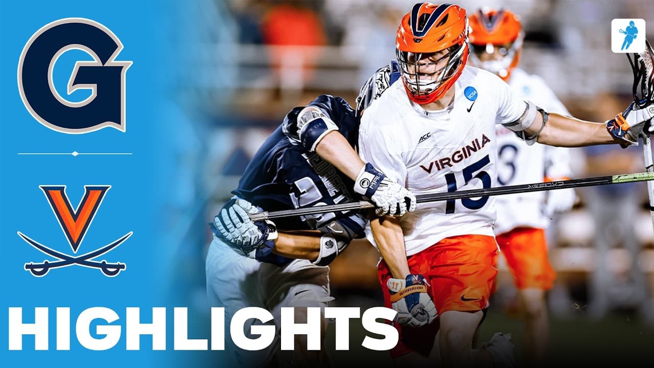 Georgetown vs Virginia | NCAA College Lacrosse | Highlights - May 10, 2026