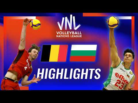 Belgium🇧🇪 vs. Bulgaria🇧🇬 - Highlights | Week 1 | Men's VNL 2026