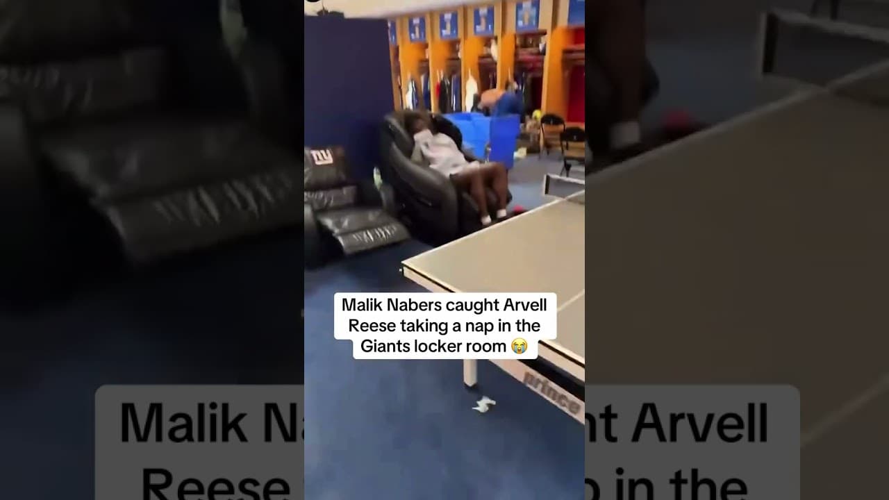 Camp had the rookie knocked out 🤣🤣 (via cantguard_malik/IG)