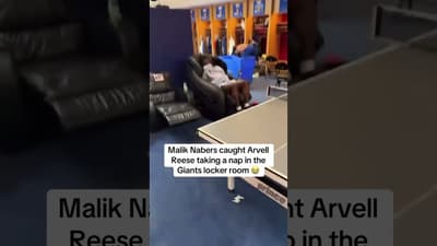 Camp had the rookie knocked out 🤣🤣 (via cantguard_malik/IG)