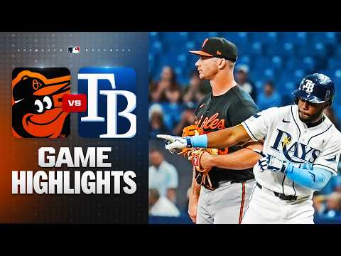 Orioles vs. Rays Game Highlights (5/19/26) | MLB Highlights