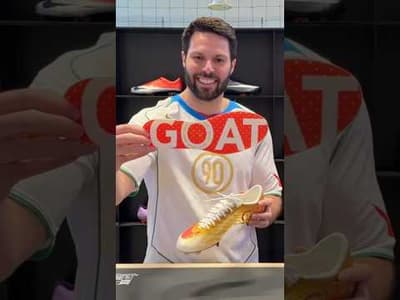 I got to see Cristiano Ronaldo's Gold Scorpion 2026 World Cup boots a month early!