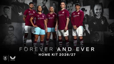 Forever And Ever | Home Kit 2026/27 | Burnley FC