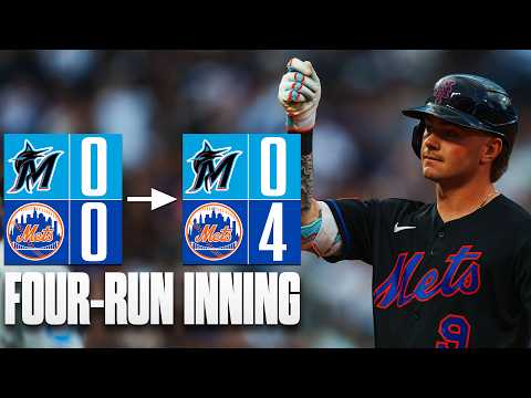 Bats Start HOT! Mets Score Four Runs in the First Inning | FULL INNING