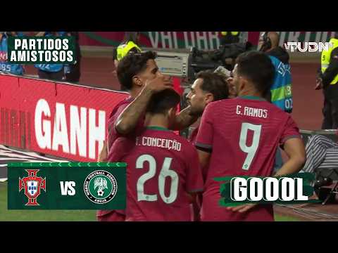 ¡GOLAZO de Conceição! 😮‍💨⚽| Portugal 2-1 Nigeria | Amistoso  -Rumbo al Mundial 2026 | TUDN