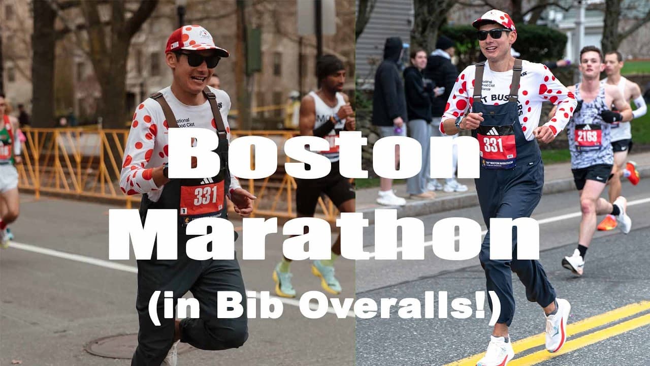 Ran the Boston Marathon in Overalls, now i'm going to Australia for UTA!