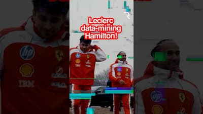 Leclerc data-mines Hamilton to beat him! 💻