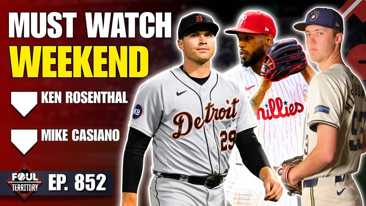 Skubal Returns, Ohtani Scare & Trade Deadline Talk | Ken Rosenthal, Mike Casiano | Foul Territory