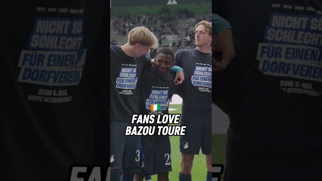 𝐞𝐯𝐞𝐫𝐲𝐨𝐧𝐞 𝐥𝐨𝐯𝐞𝐬 𝐁𝐚𝐳𝐨𝐮 🇨🇮​💙​ #bazoumanatoure  #hoffenheim #tsg  #bundesliga