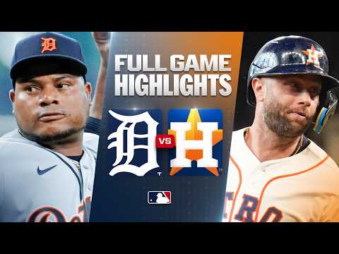 TIGERS vs. ASTROS Full Game Highlights (6/16/26) | MLB Highlights