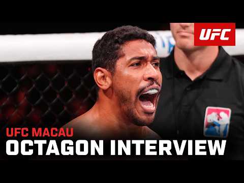 Luis Felipe Dias Octagon Interview | UFC Macau