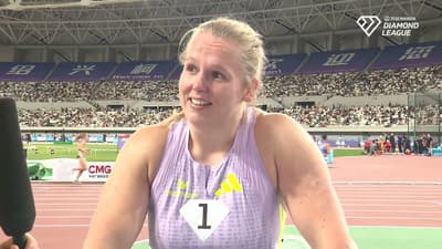 Jessica Schilder Breaks Down First 21m Throw Since 2012, Wins Shanghai DIamond League Shot Put