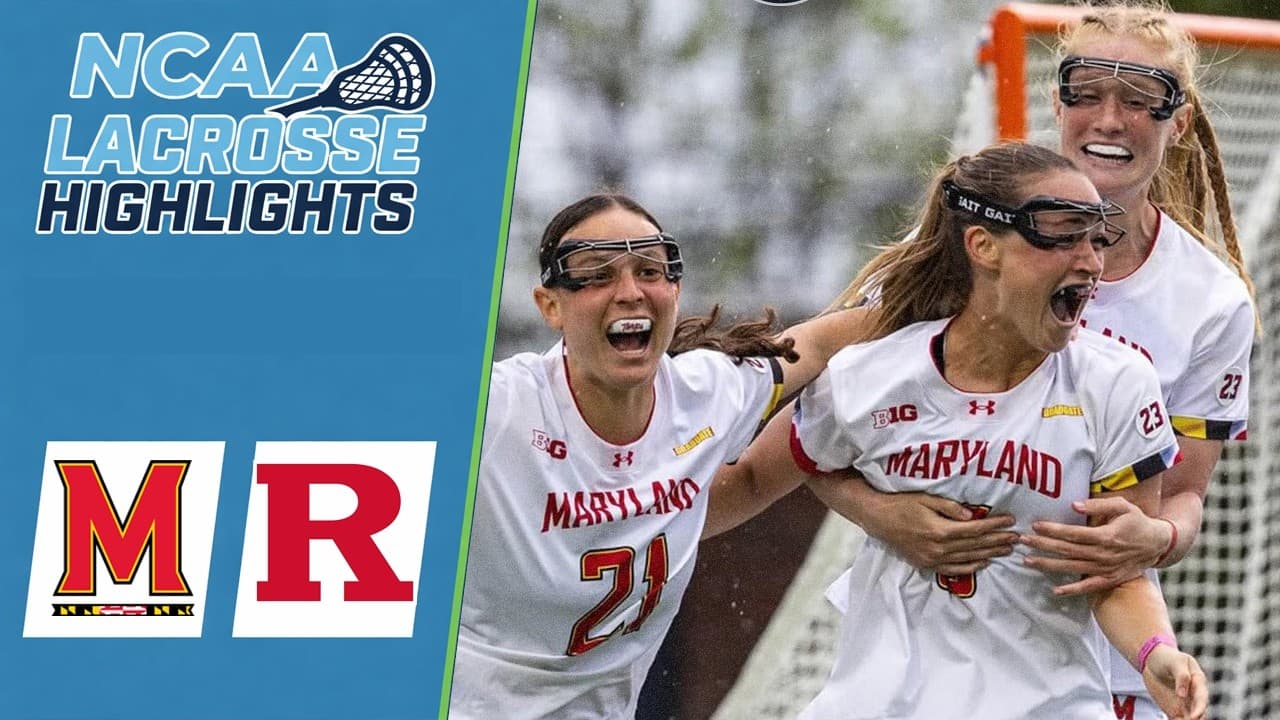 Maryland vs Rutgers | NCAA Women’s College Lacrosse Highlights | May 10, 2026