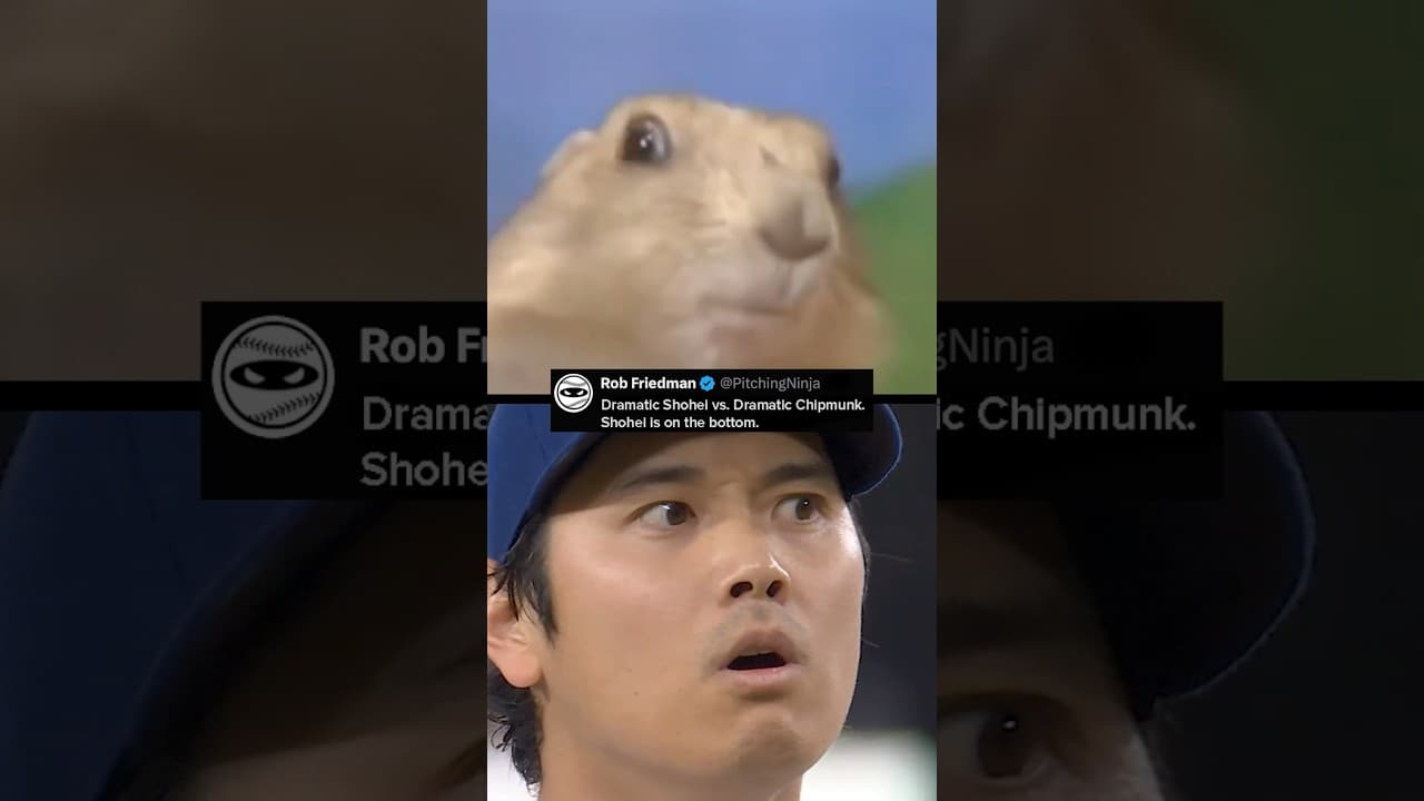 Shohei apparently getting a very dramatic pitch call on pitchcom 😂