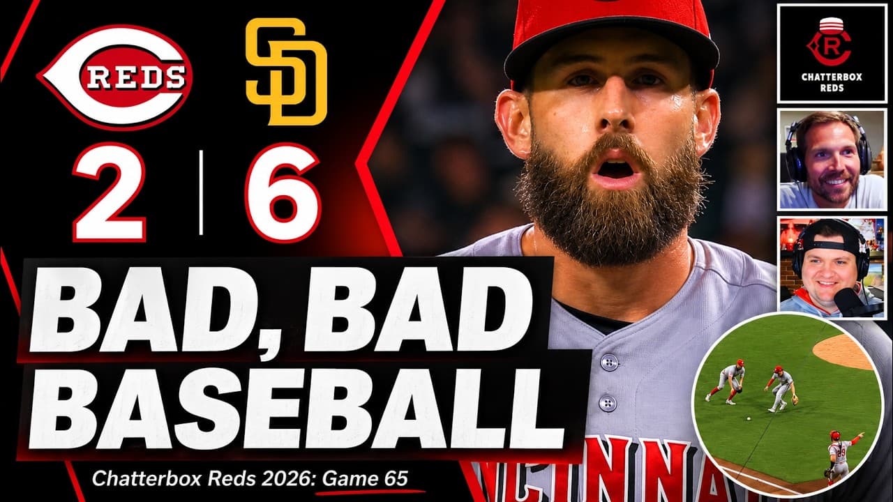 Cincinnati Reds Can't Field A Bunt vs San Diego Padres, Lose FIFTH Straight | Recap, Highlights News