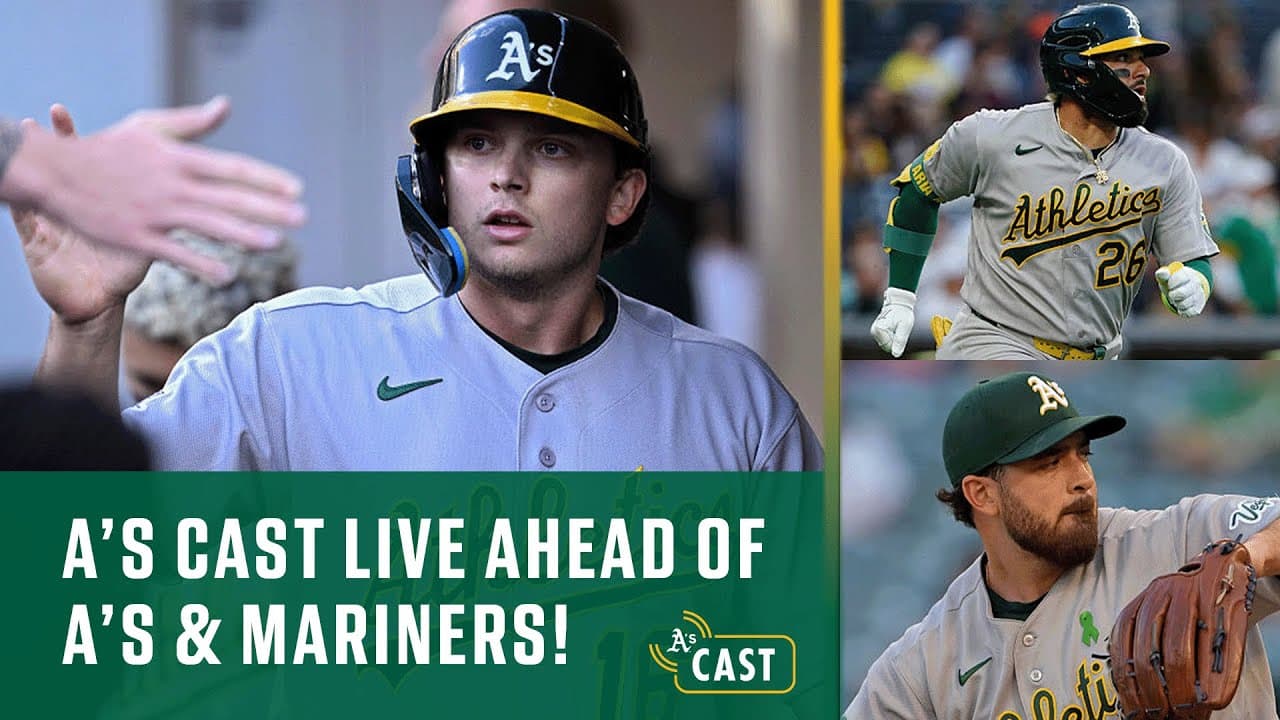 A's Cast Live Ahead of A's & Mariners  |  Scott Barlow, Ryan Rowland-Smith & Steve Sax Join!