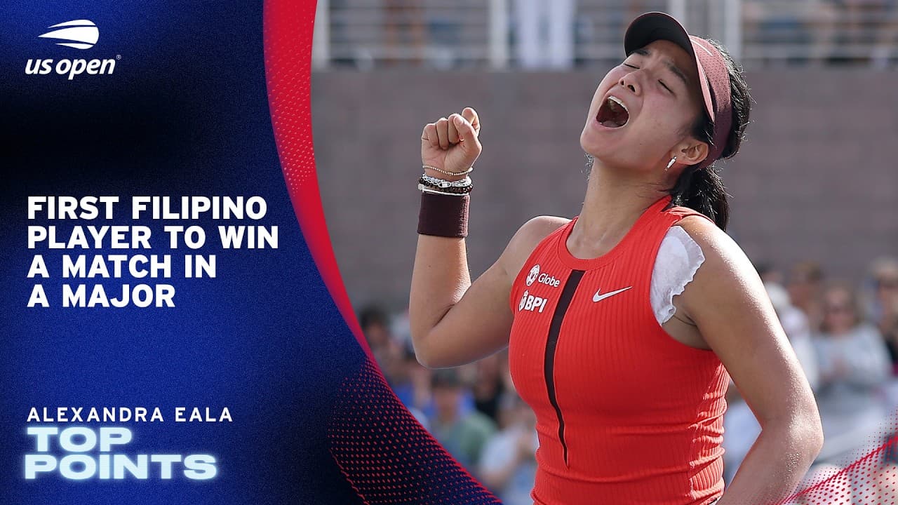 Alexandra Eala: History Maker | US Open