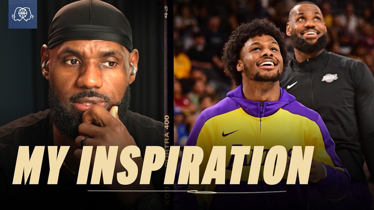 LeBron Shares Why Bronny Motivates Him to Keep Playing