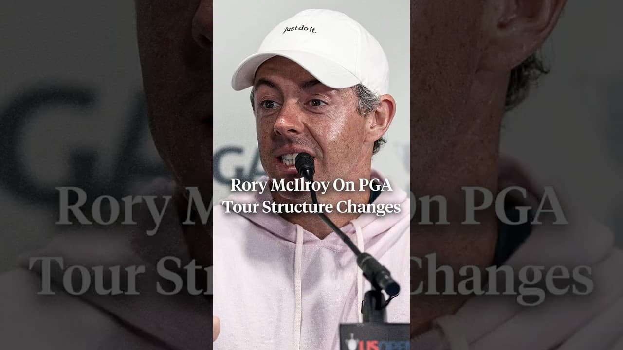 Rory McIlroy gave his thoughts on changes to the PGA Tour’s structure and schedule. 🗣️