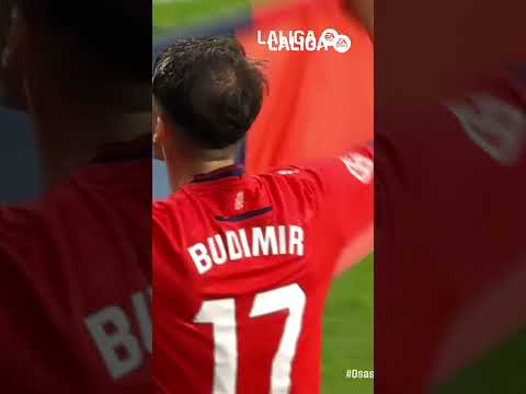 Gol de Budimir en el #OsasunaAtleti de la temporada 2024/25 #LaLigaHighLights #Osasuna #shorts