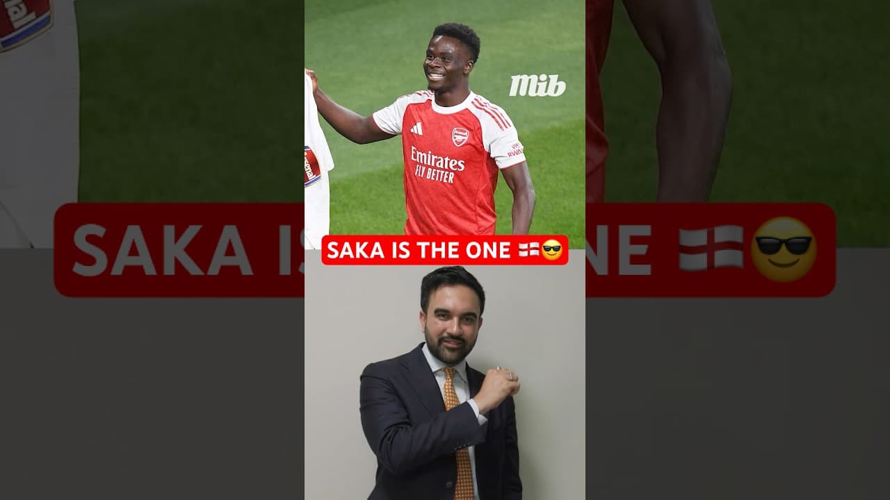 NYC MAYOR ZOHRAN MAMDANI’S PLAYER TO WATCH AT THE WORLD CUP: BUKAYO SAKA 🌟❤️
