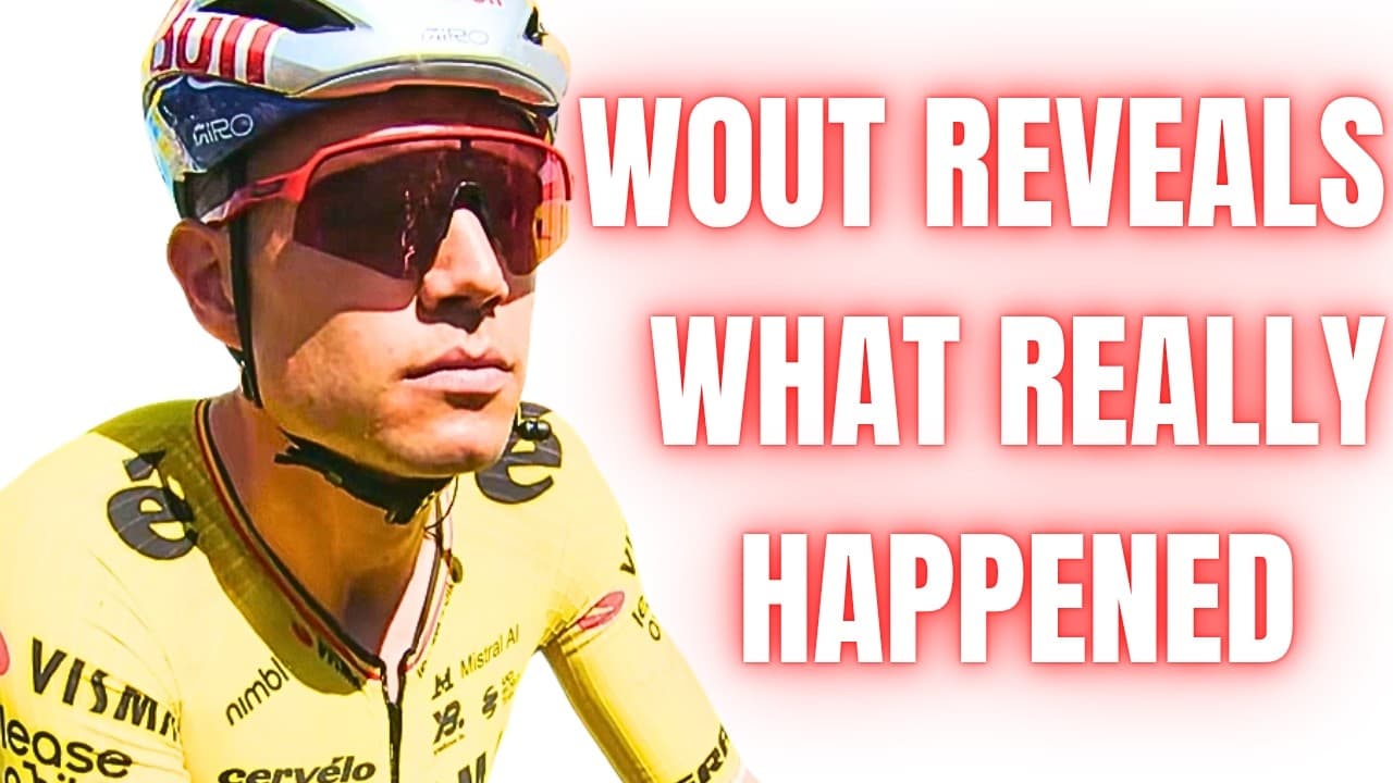 Wout Van Aert Opens Up On Training Accident - Remco Bike Drama