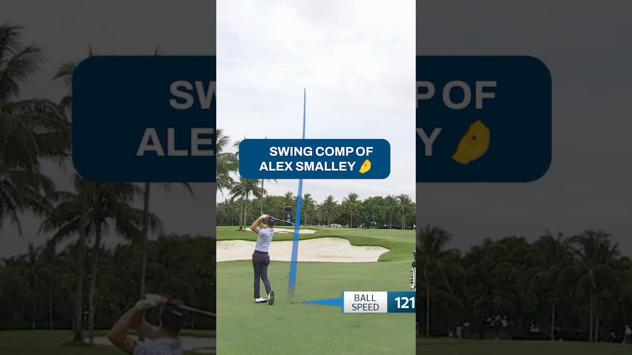 Alex Smalley’s SILKY swing 🏌️‍♂️