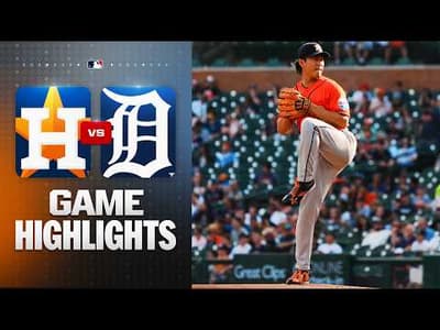 Astros vs. Tigers Game Highlights (6/25/26) | MLB Highlights