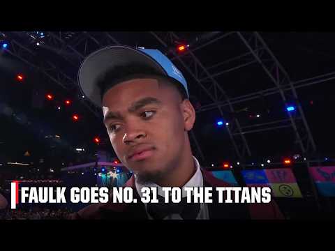 Keldric Faulk on going No. 31 to the Titans: PUT ME WHERE WE NEED TO WIN! 😤 | 2026 NFL Draft