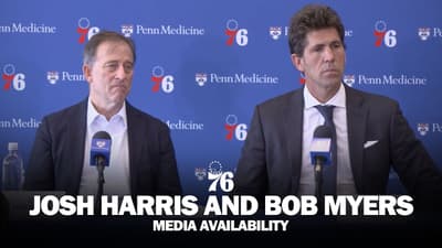 Philadelphia 76ers End of Season Media Availability 🎙️ | Josh Harris and Bob Myers | 05.14.26