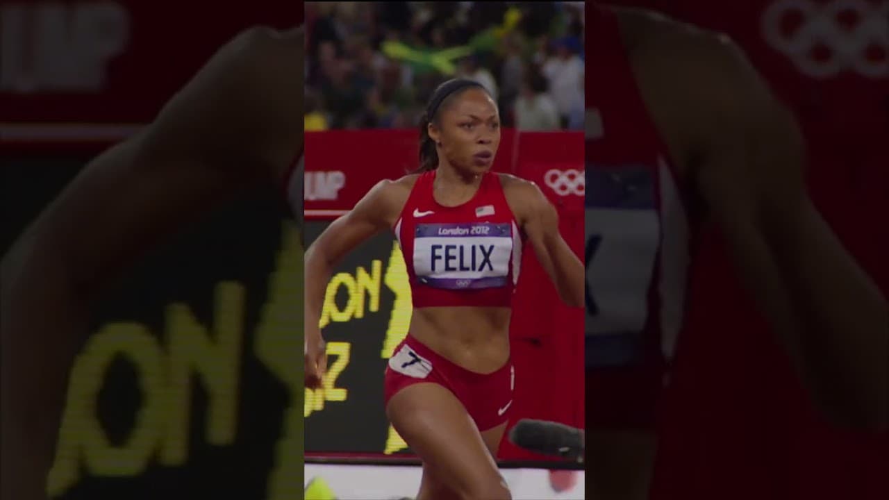 Allyson Felix was dominant 😤