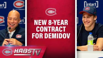 Demidov and Hughes discuss contract extension | FULL PRESS CONFERENCE