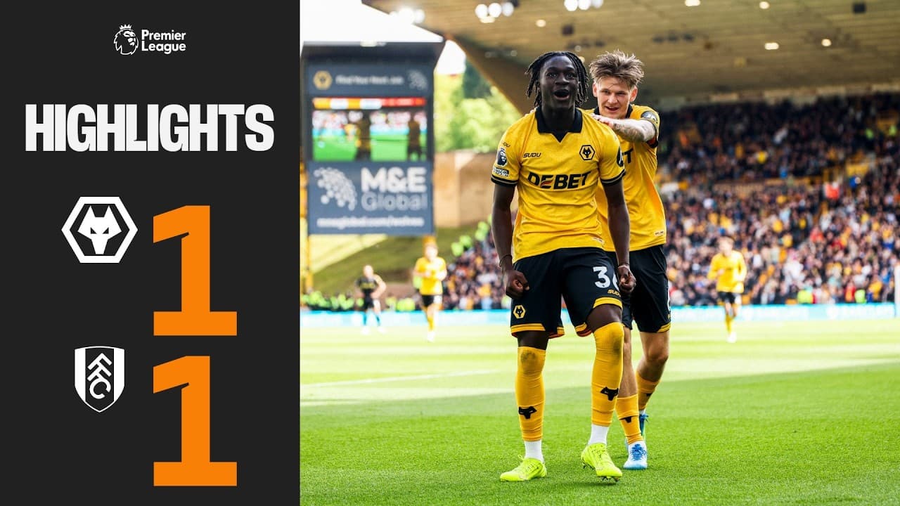Mane strike earns a point! | Wolves 1-1 Fulham | Highlights