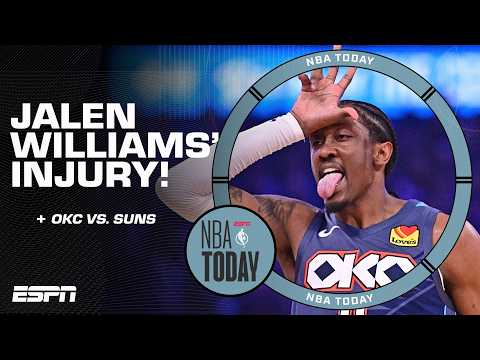 Bobby Marks DOESN’T BELIEVE Jalen Williams’ injury would hurt OKC UNTIL… | NBA Today