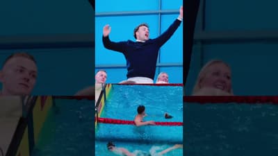 “We are back” 👏James Guy hits a 3:44.04 (400m free) to get within 3 tenths of his British Record