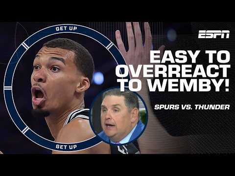 THE MOMENT that made Michael Wilbon PAUSE in Wembanyama's historic Game 1 🍿 | Get Up