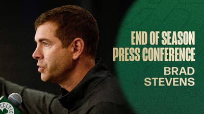 Brad Stevens discusses Jayson Tatum, Jaylen Brown, our playoff exit & more in end-of-season presser