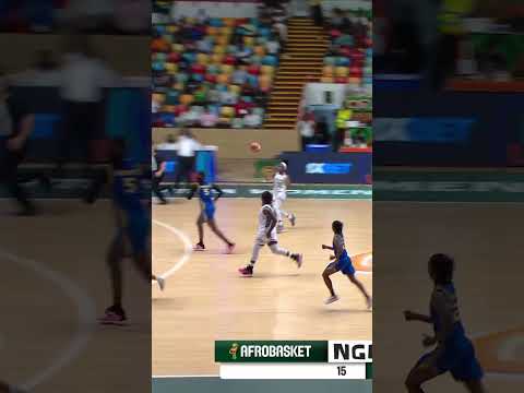 And she hit her with the stare down 😳 #AfroBasketWomen