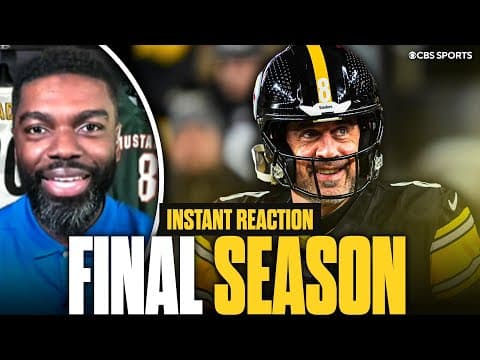 Steelers Super Bowl champion reacts to Aaron Rodgers announcing he will retire after next season