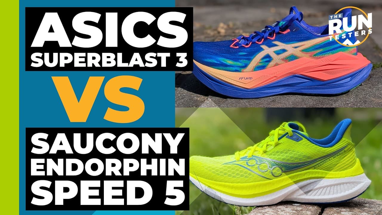 Asics Superblast 3 vs Saucony Endorphin Speed 5 | We compare the two popular training shoes