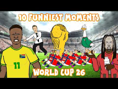 10 FUNNIEST WORLD CUP 26 MOMENTS😂