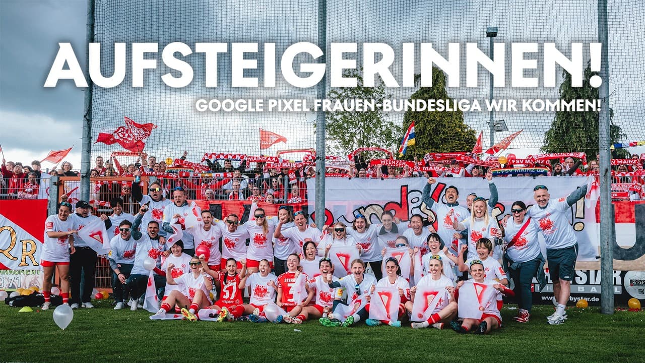 05ER-Frauen: Gemeinsam zum Aufstieg! | Tore, Emotionen und Kabinenansprachen